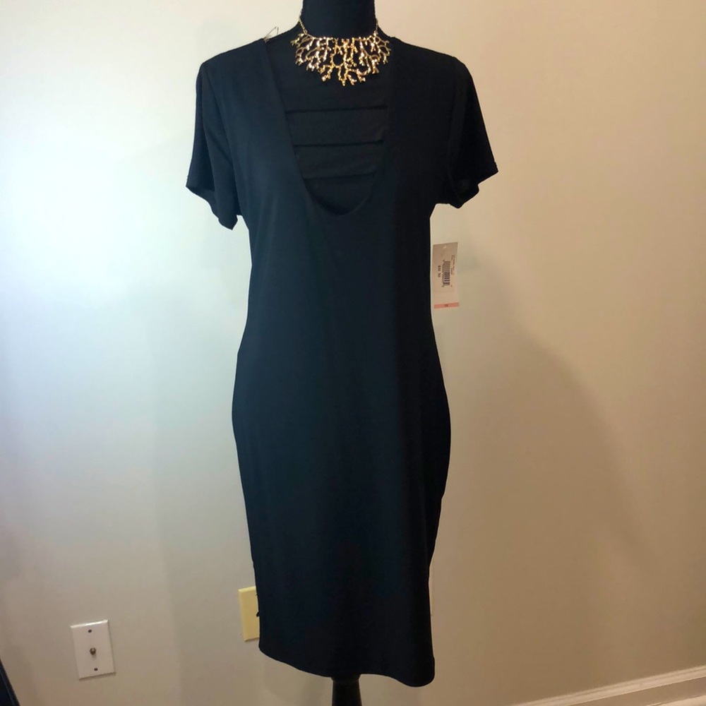 NWT Fashion to Figure 1X Black Dress